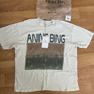 Anine Bing Cade Mushrooms tee XS